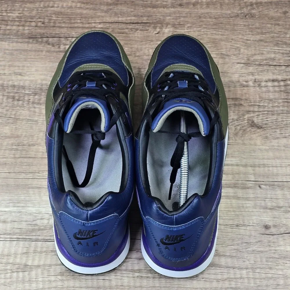 Nike Wildwood ACG Men's Size 13 Midnight Navy Green Purple Sneakers AO3116-400